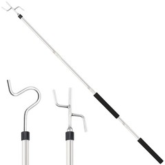 Frebuta Clothes Hook Pole Heavy Duty,32 to 80In Retail Clothing Hook Pole Lon…