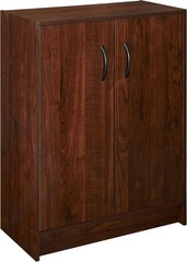 NEW 2 Door Stackable Organizer Dark Cherry
