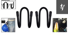 Over The Seat Hard Hat Holder – Two Flexible Racks for Vehicle Organization