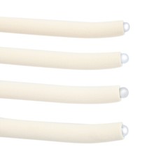 23.2*18.1*3.7in Beige Pull Out Trousers Rack 22 Arms Steel Pull Out Pants Rack