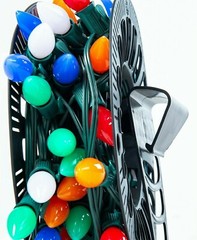 Santa’s Bags Christmas Install N Store Light Extension Cord Storage Reels Holder