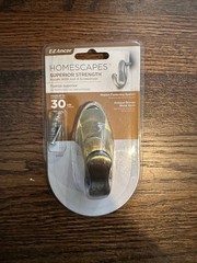 EZ Ancor Homescapes Antique Bronze Metal Hook 30 lb Capacity Pack of 9