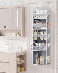 over the Door Organizer for Nursery, 5-Tier Baby Clothes Organizer