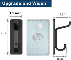 4/8 pcs Self Adhesive Wall Hooks for Hanging Coat and Towel Extra Strong 13LB