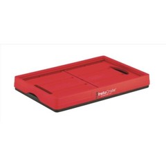 Greenmade InstaCrate 12 gal Black/Red Folding Crate 11.7″ H X 14.2″ W X 21″ D