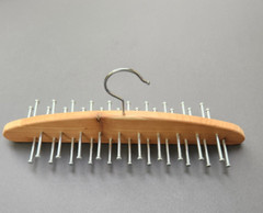 The Container Store Cedar Tie Belt & Scarf Hanger Closet Organizer 42 Pegs