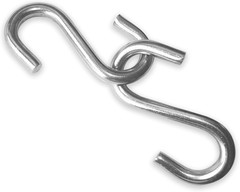 Heavy Duty 304 Stainless Steel S Hooks – 3.3 Inch, 557 Lbs Capacity, 2 Pcs
