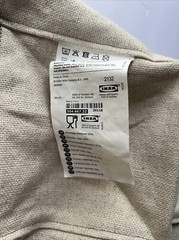 IKEA NEREBY Bag Hanging Organizer Natural Hemp/Cotton New 504.667.32