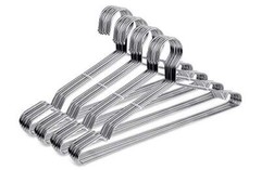 Fayleeko Wire Coat Hangers 40 Pack Strong Heavy Duty Stainless 40pack, Silver