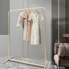 47.2*59in Clothes Rack Golden Garment Display Stand Clothing Storage Rack