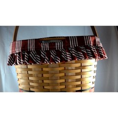 Longaberger 1998 Holiday Hostess Winter Wishes Basket Set