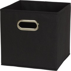 Compact 11×11 Stackable Fabric Storage Bins Set – Stylish Home Organization