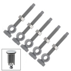 Set of 5 Drain Valve Adjusting Screws Replacement Part 97522000 with Nuts