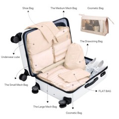 8x Packing Cubes Luggage Organizer Storage Bags Suitcase for Travel Accessories