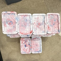 15 Lowe’s Mini Clear Plastic Stackable Storage Containers w/ Lids