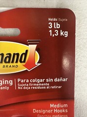 3M Command 2 Medium Designer HOOKS 4 STRIPS Multi-Use White 17081 – 2 Packs {59
