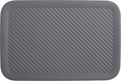Superio Ribbed Lid for Plastic Open Storage Bins, 1 Pack Medium Grey 5 Liter