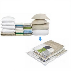 1/10 Pack Reusable Vacuum Storage Bags Space Saver for Clothes Blankets S/L/XL