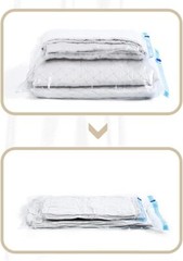 12Pcs Vacuum Storage Bags – 2 Jumbo, 5 Large, 5 Medium – Space Saver+Hand Pump