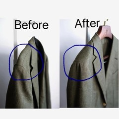 Professional Suit Hanger Solid Oak Wood 3 Inch Wide Shoulders | Heavy Duty