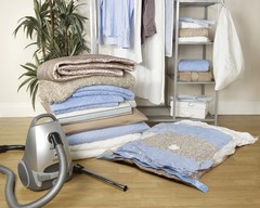 1/10 Pack Reusable Vacuum Storage Bags Space Saver for Clothes Blankets S/L/XL