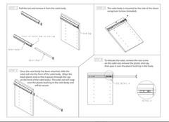 Polished Chrome Telescoping Valet Rod
