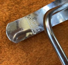 Vtg Knape & Vogt – Unique Chrome Wall Mount Robe Coat Clothing Hanger Hook New