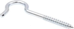 Secure 10 Pack Lag Thread Round Bend Hooks – 1/4” x 4-1/8” for Durable Hanging