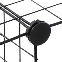 12-Cube Storage Shelf Wire Cube Storage Organizer DIY Closet Cabinet Living Room