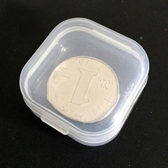 10-100PCS Mini Clear Plastic Small Box Hook Jewelry Earplugs Container Case