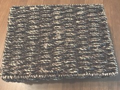 decorative storage basket, unique design 11 1/2 x 9 x 6inches
