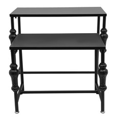 2Pcs Metal Retail Display Racks Unit Storage Shelf Clothes Shoes Display Rack