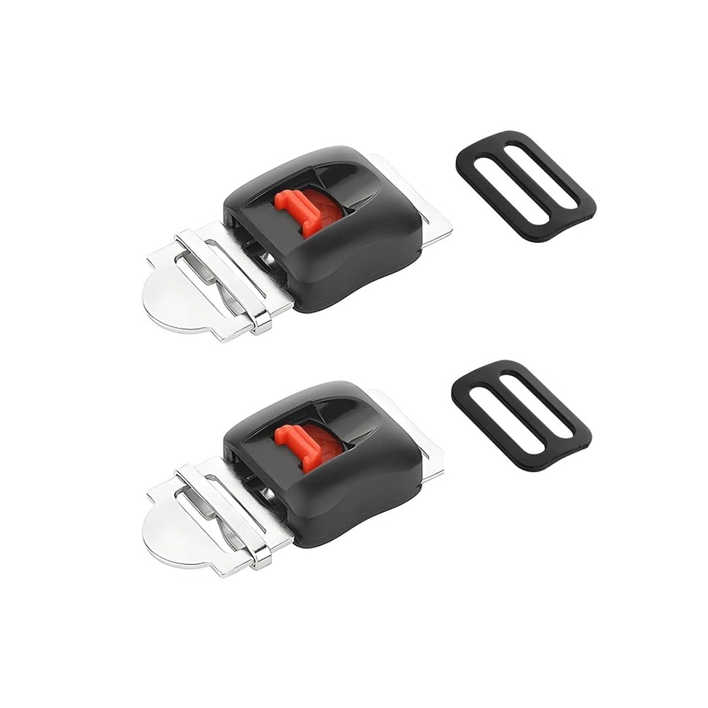 Helmet Quick Release Buckle For 20-22mm Chin Strap 2pcs