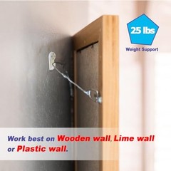 30pcs Concrete Wall Hooks, Non-Trace Picture Hanger for