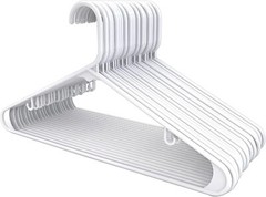 Plastic Hangers Durable Slim Stylish New in Pack of 30 & 150 Utopia Home