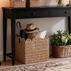 Storage Basket Tissue Toilet Basket DIY Organizer for Household Outdoor Home