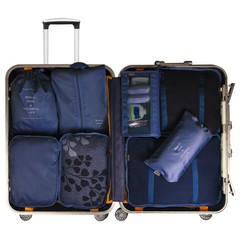 8x Packing Cubes Luggage Organizer Storage Bags Suitcase for Travel Accessories