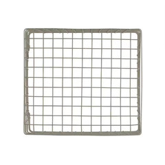 Scoop 13 In. D X 12 In. W X 8 In. H Medium Satin Nickel Steel Wire Storage Bin B