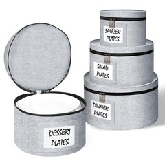 China Storage Containers 4 Piece Set Moving Boxes for Dinnerware Stackable Mo…