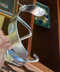 Vtg Knape & Vogt – Unique Chrome Wall Mount Robe Coat Clothing Hanger Hook New