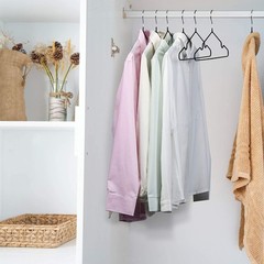 20-80Pcs Metal Wire Clothes Hangers 16″ Space Saving Shirt Coat Hanger Non-Slip