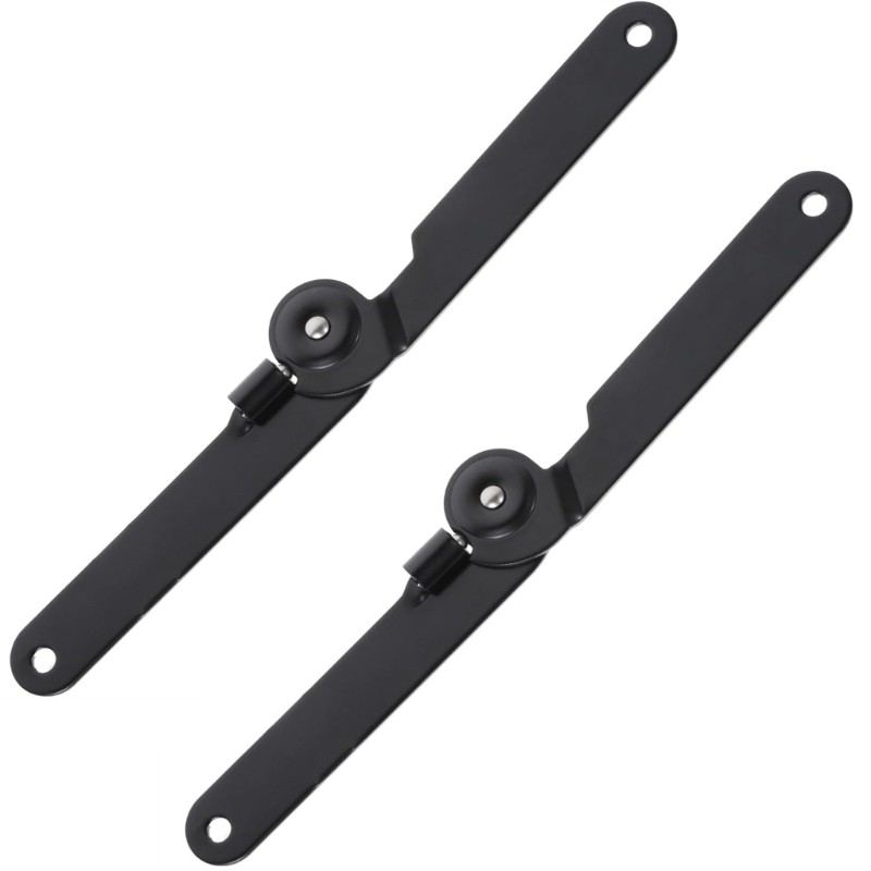 125mm Foldable Iron Hinges with Locking Mechanism for Jewelry Boxes Cupboards