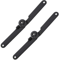 125mm Foldable Iron Hinges with Locking Mechanism for Jewelry Boxes Cupboards