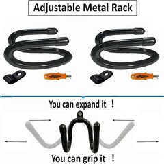 2 Pack Universal Over The Seat Wall Mount Hard Hat Holder Hanger Hook – Strong