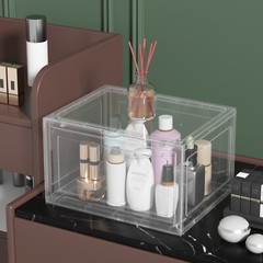 6-Packs Magnetic Drop Side Shoe Box Storage Containers Sneaker Display Cases