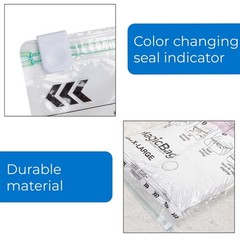 **MagicBag X-Large Vacuum Storage Bag, Airtight Compression for Bedding**