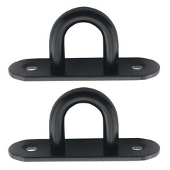 WELWIK 2PCS Stainless Steel U-Hooks Roof Ceiling Fan Hooks Thickened Sandbag …