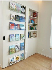 2 PCS 24 Inch Acrylic Magazine Holder Wall Mount Hanging Rack Brochure Clear