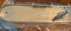 NIB POTTERY BARN Pewter Wall Bar with 4 Hooks- Traditional Look – 10″ Long