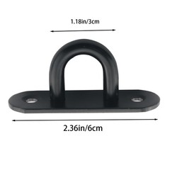 WELWIK 2PCS Stainless Steel U-Hooks Roof Ceiling Fan Hooks Thickened Sandbag …